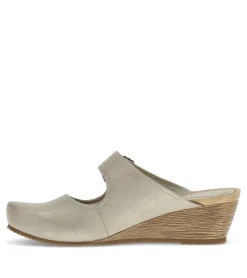 Baretraps Clogs & Mules-Luna Mary Jane Mule Champagne