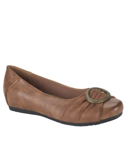 Baretraps Flats & Loafers-Mabely Flat Brown