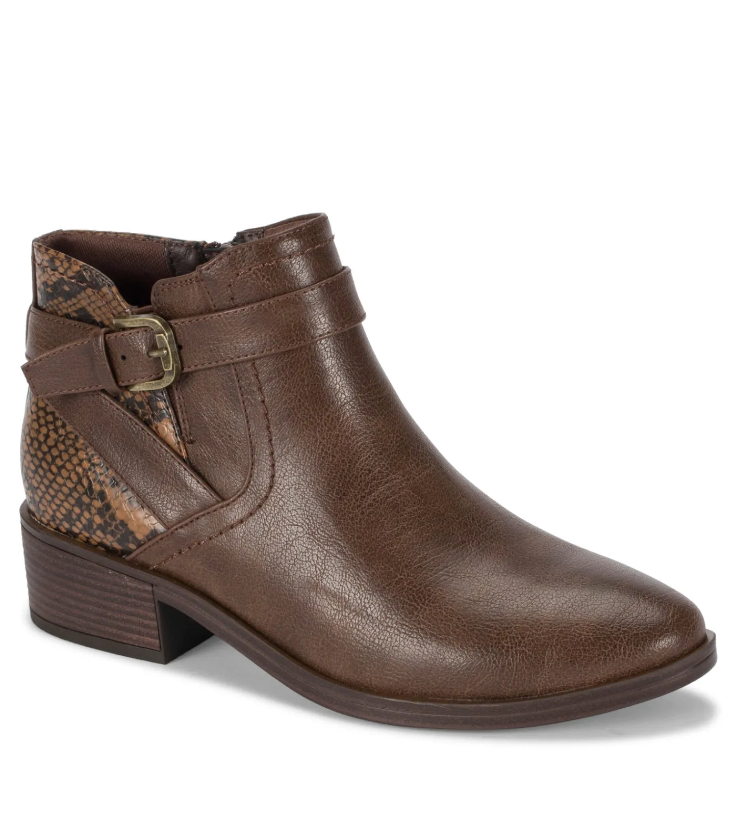 Baretraps Booties-Maci Bootie DarkBrownSnake