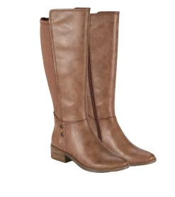 Baretraps Knee High Boots-Magi Tall Boot Whiskey
