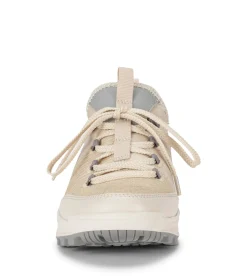 Baretraps Flats & Loafers|Sneakers-Malina Sneaker Cream/LightGrey