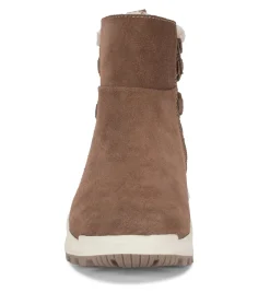 Baretraps Booties|Cold Weather Boots-Mandie Cold Weather Bootie MushroomSuede