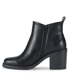 Baretraps Booties-Maria Block Heel Bootie Black