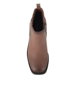 Baretraps Booties-Maria Block Heel Bootie Oak