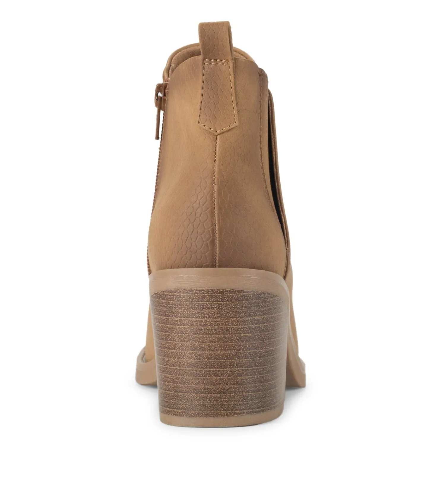 Baretraps Booties-Maria Block Heel Bootie Sandstone