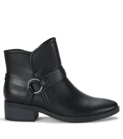 Baretraps Booties-Marshall Block Heel Bootie Black
