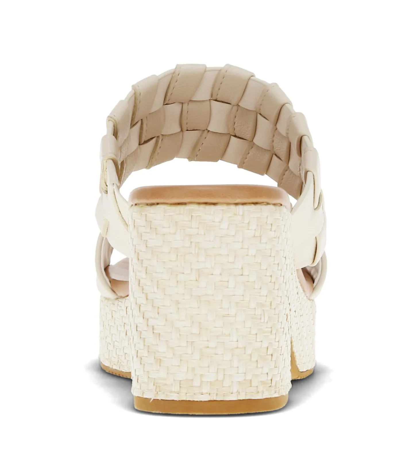 Baretraps Slides & Slip On Sandals-Mavis Block Heel Slide Sandal Cream