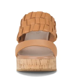 Baretraps Slides & Slip On Sandals-Mavis Block Heel Slide Sandal Dune