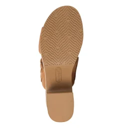 Baretraps Slides & Slip On Sandals-Mavis Block Heel Slide Sandal Dune