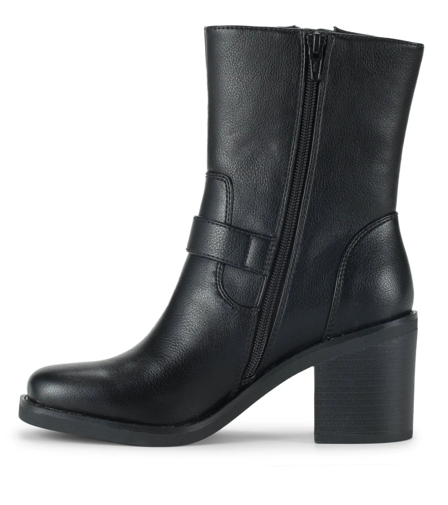Baretraps Booties-Mayla Mid Calf Boot Black