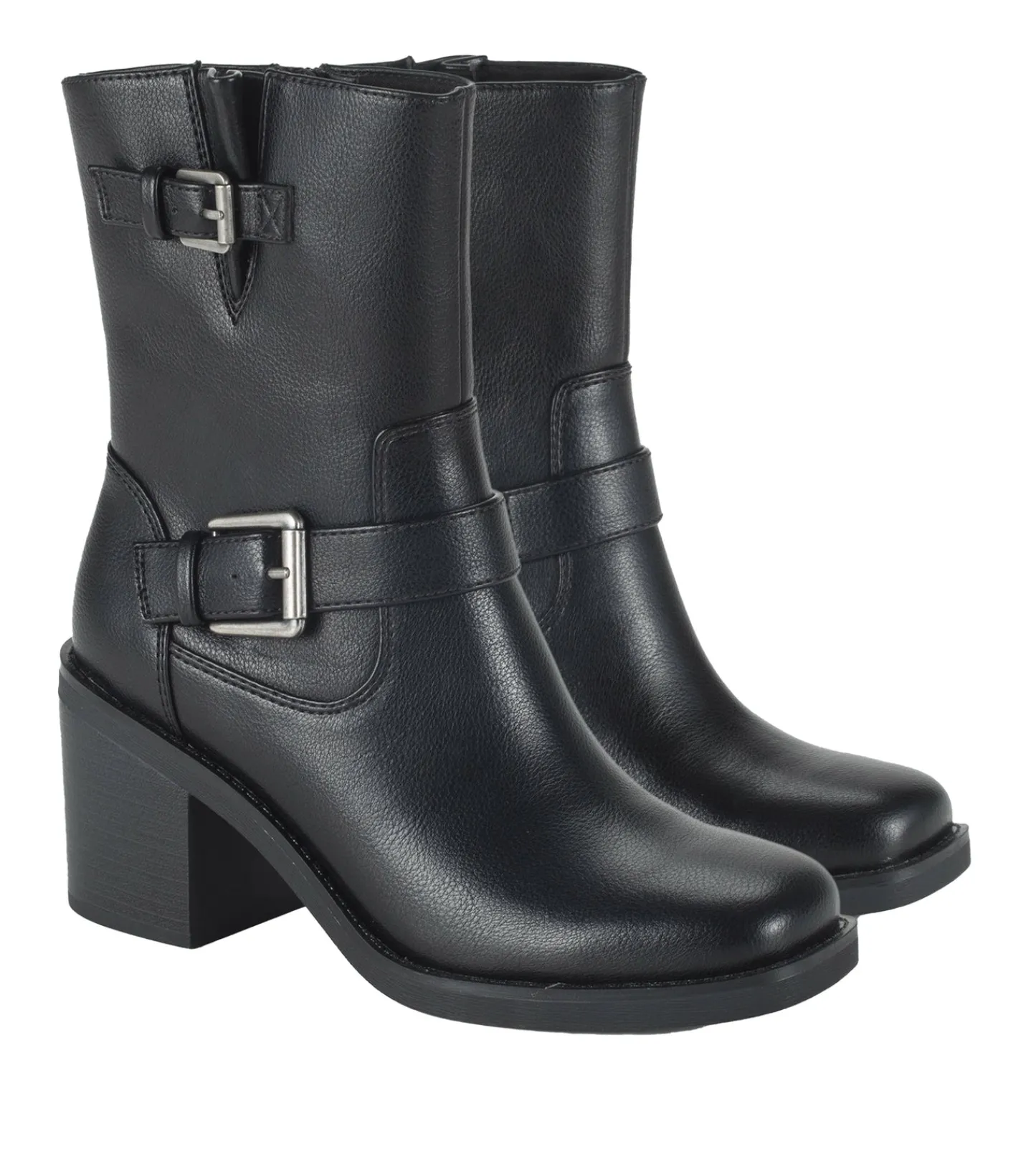 Baretraps Booties-Mayla Mid Calf Boot Black