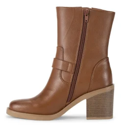 Baretraps Booties-Mayla Mid Calf Boot Walnut