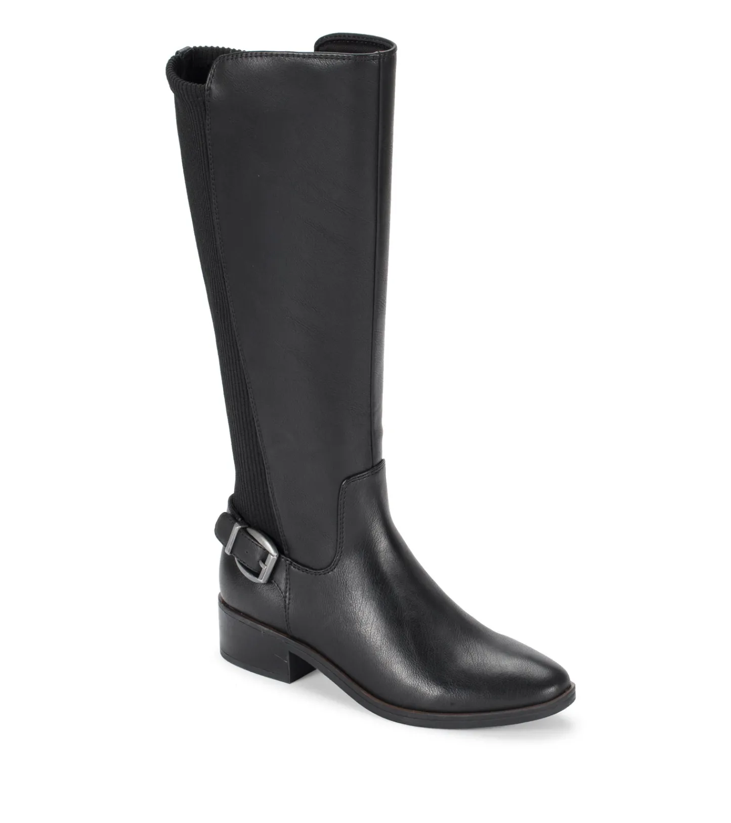 Baretraps Knee High Boots|Wide Calf Boots-McKayla Wide Calf Tall Boot Black