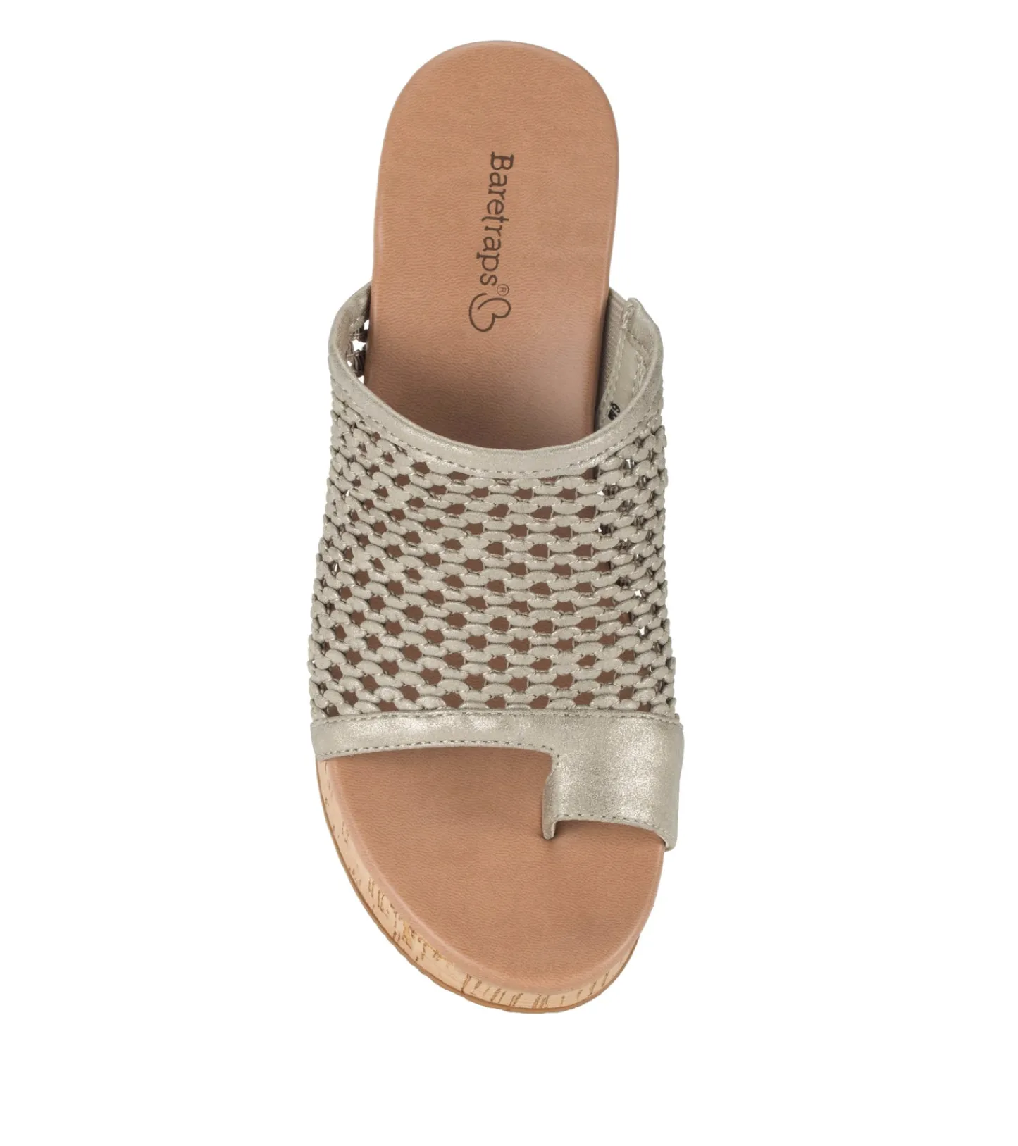 Baretraps Slides & Slip On Sandals-Michaela Block Heel Sandal Champagne