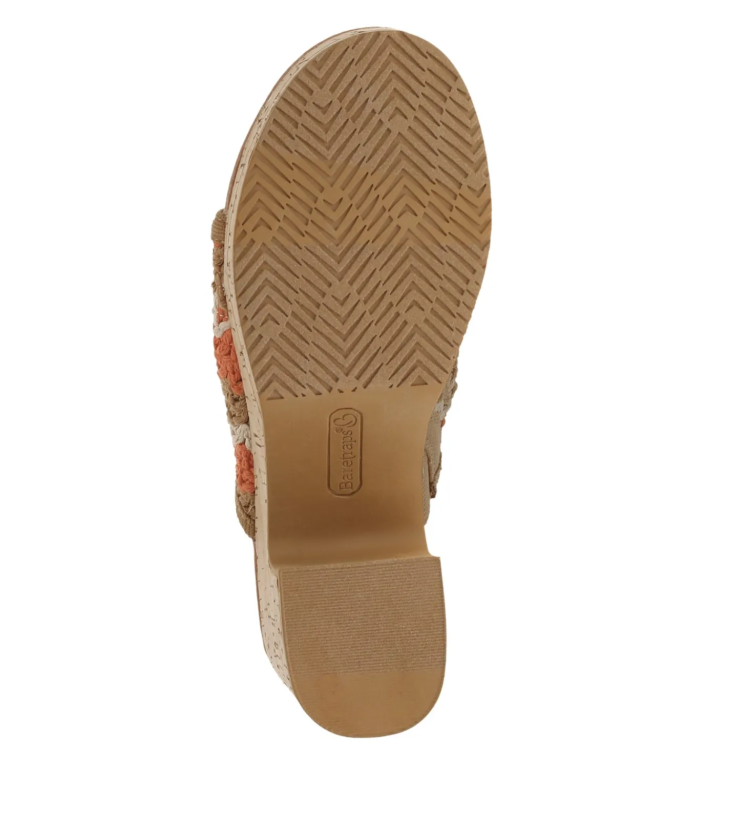 Baretraps Slides & Slip On Sandals-Michaela Block Heel Sandal OrangeAidMulti