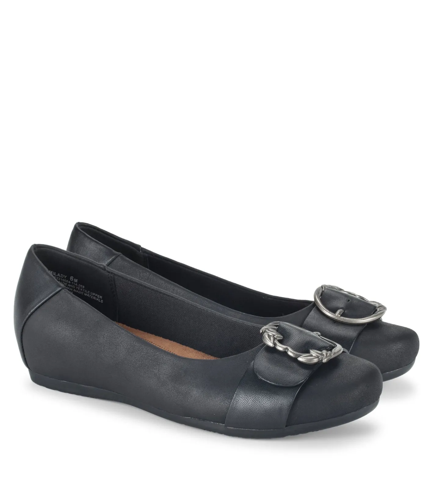 Baretraps Flats & Loafers-Milady Flat Black