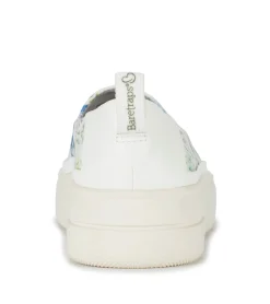 Baretraps Flats & Loafers|Sneakers-Nevin Slip On Sneaker WhiteMultiFlowerCanvas