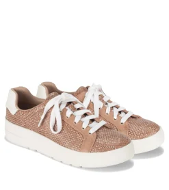 Baretraps Flats & Loafers|Sneakers-Nishelle Lace Up Sneaker SoftPinkSnake