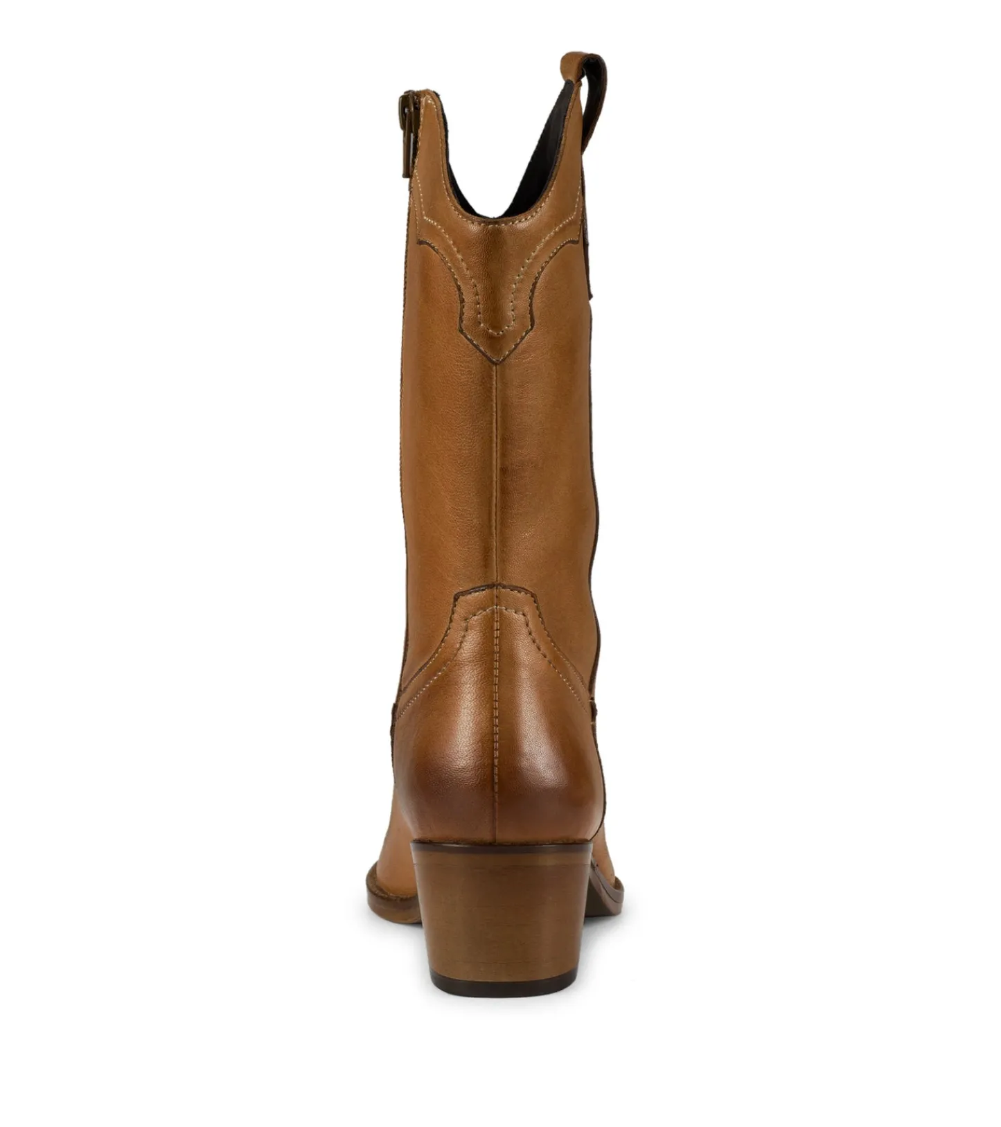 Baretraps Knee High Boots-Nita Western Boot CognacLeather