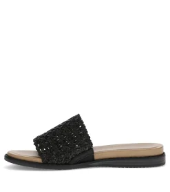 Baretraps Slides & Slip On Sandals-Noya Slide Sandal Black