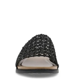 Baretraps Slides & Slip On Sandals-Noya Slide Sandal Black