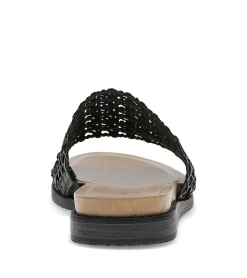 Baretraps Slides & Slip On Sandals-Noya Slide Sandal Black