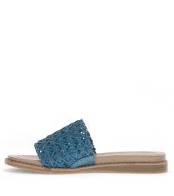 Baretraps Slides & Slip On Sandals-Noya Slide Sandal Ocean