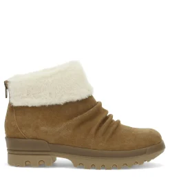 Baretraps Booties-Nuri Cold Weather Bootie CognacSuede