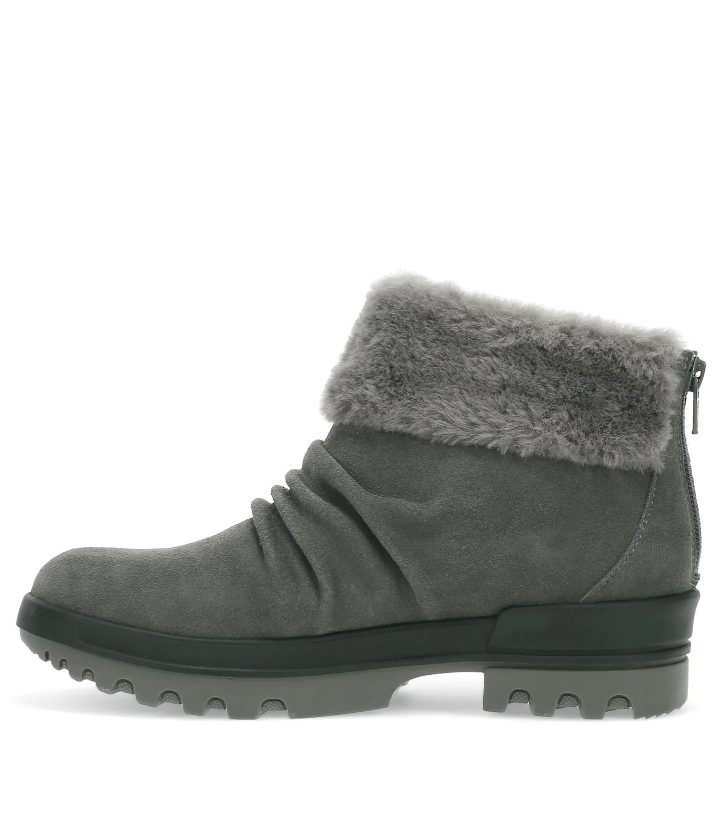 Baretraps Booties-Nuri Cold Weather Bootie DarkGreySuede