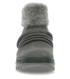 Baretraps Booties-Nuri Cold Weather Bootie DarkGreySuede