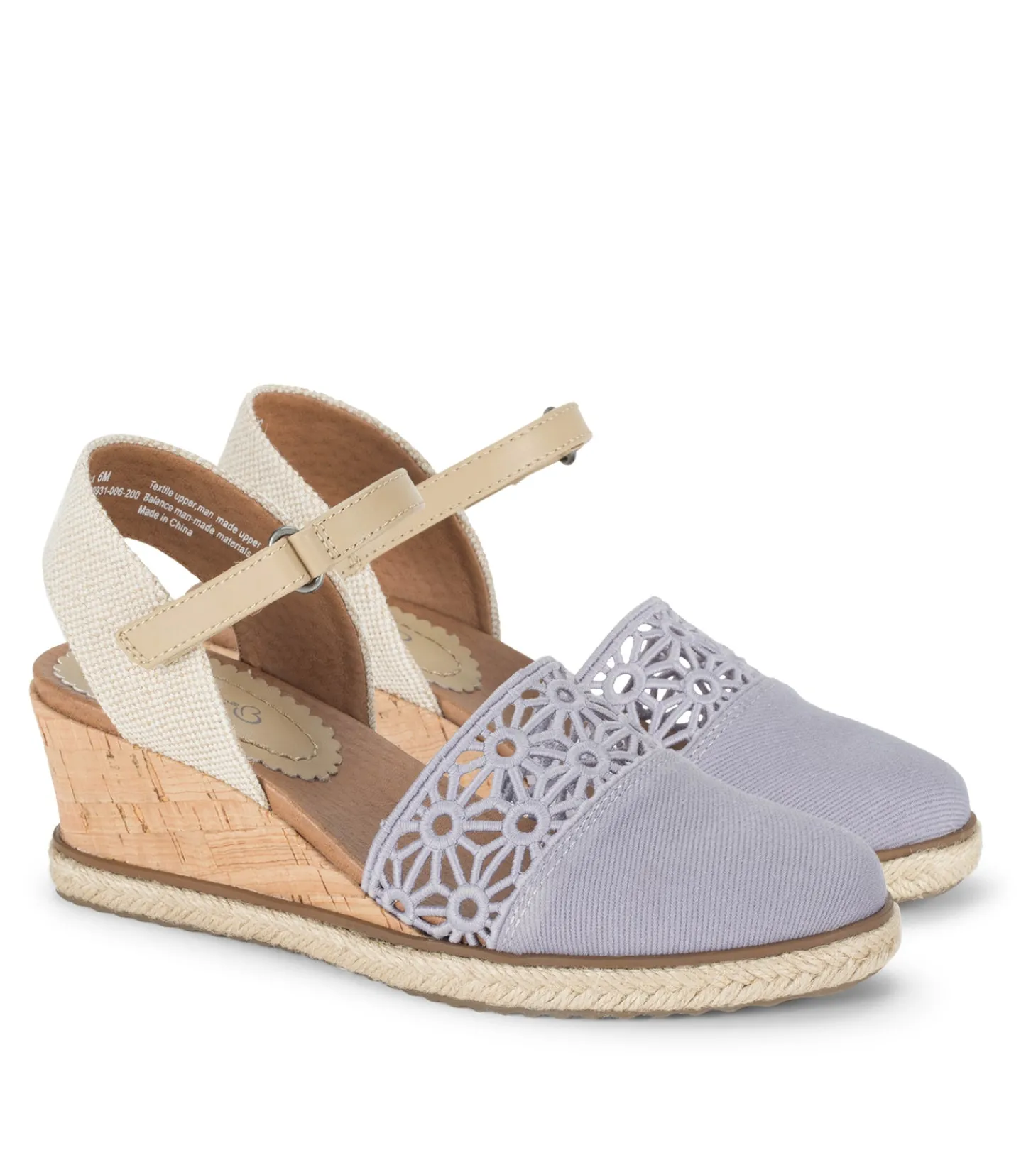 Baretraps Wedge Sandals-Olicia Wedge Sandal Lavender