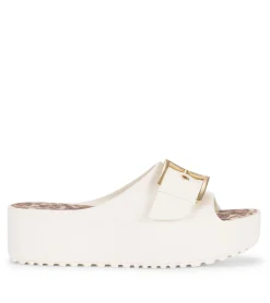 Baretraps Slides & Slip On Sandals-Pacey Platform Sandal Cream/Blush