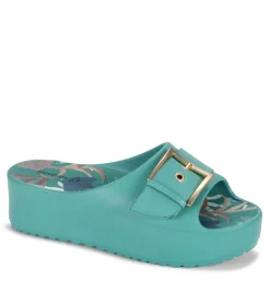 Baretraps Slides & Slip On Sandals-Pacey Platform Sandal TaffyTeal