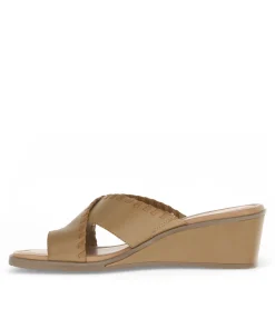 Baretraps Wedge Sandals|Slides & Slip On Sandals-Paige Wedge Sandal Caramel