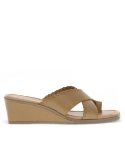 Baretraps Wedge Sandals|Slides & Slip On Sandals-Paige Wedge Sandal Caramel