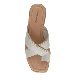 Baretraps Wedge Sandals|Slides & Slip On Sandals-Paige Wedge Sandal ChampagneCanvas