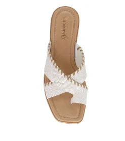 Baretraps Wedge Sandals|Slides & Slip On Sandals-Paige Wedge Sandal Cream