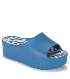 Baretraps Slides & Slip On Sandals-Parvati Platform Sandal AtlanticBlue