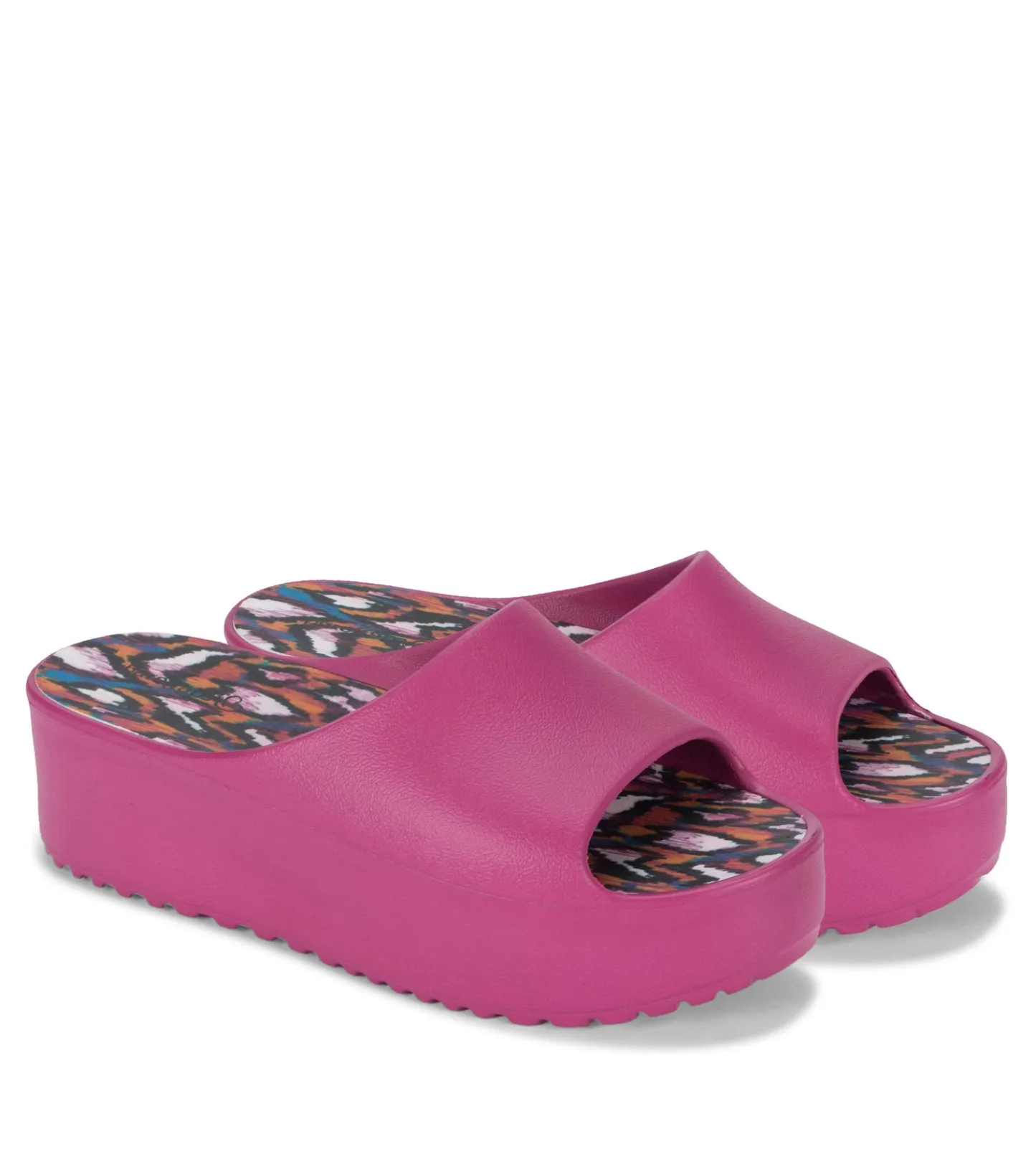 Baretraps Slides & Slip On Sandals-Parvati Platform Sandal Magenta