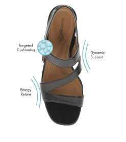 Baretraps Dress Shoes-Posha Block Heel Sandal Black