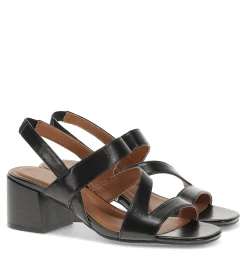 Baretraps Dress Shoes-Posha Block Heel Sandal Black