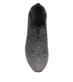 Baretraps Sneakers-Pringer Slip On Sneaker DarkGrey/Black
