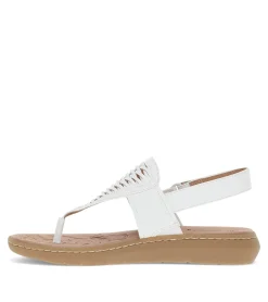 Baretraps Classic Comfort Sandals-Quincy Sandal White