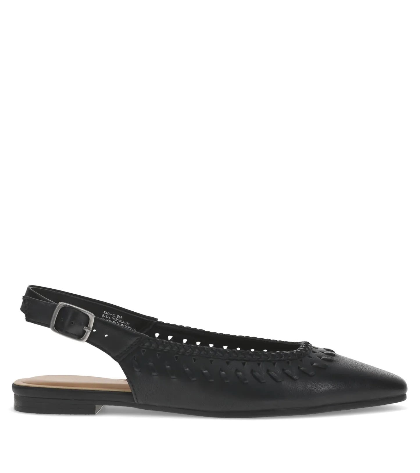 Baretraps Flats & Loafers-Rachael Slingback Flat Black