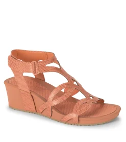 Baretraps Wedge Sandals|Rebound Sandals-Raeanne Wedge Sandal Ginger