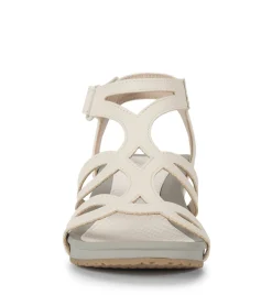 Baretraps Wedge Sandals|Rebound Sandals-Raeanne Wedge Sandal Cream