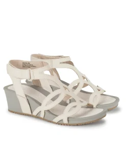 Baretraps Wedge Sandals|Rebound Sandals-Raeanne Wedge Sandal Cream