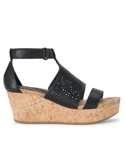 Baretraps Wedge Sandals-Raisie Wedge Sandal Black