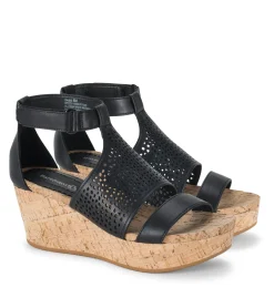 Baretraps Wedge Sandals-Raisie Wedge Sandal Black