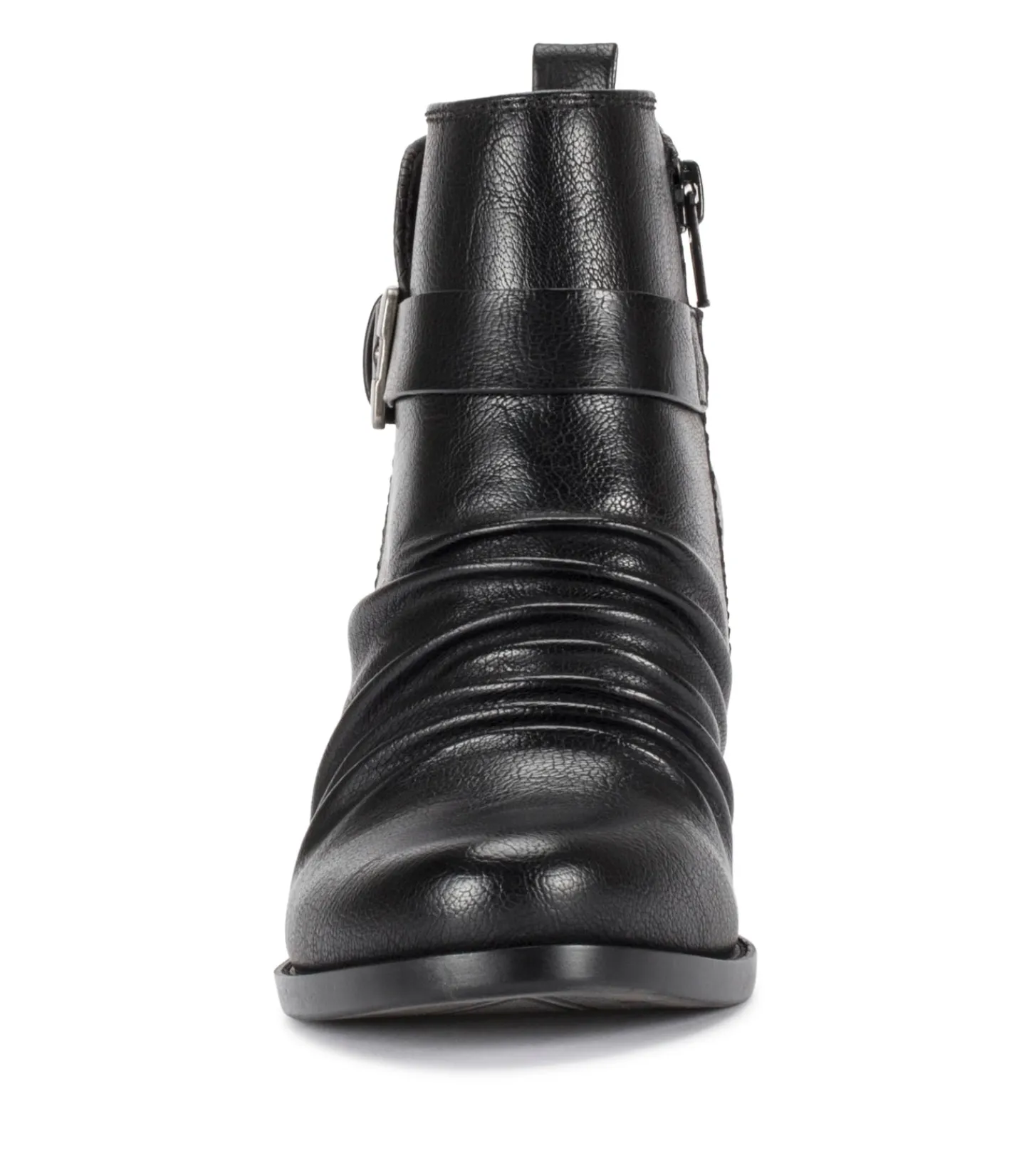 Baretraps Booties-Rebel Block Heel Bootie Black